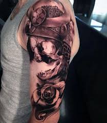 101 Best Shoulder Tattoos For Men Cool Designs Ideas 2019 Guide Cool Half Sleeve Tattoos Half Sleeve Tattoos For Guys Half Sleeve Tattoo