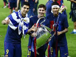 Juventus vs barcelona ● ucl final promo ● 2015. Barcelona 3 1 Juventus Uefa Champions League Final Reaction Lionel Messi Neymar And Luis Suarez Celebrate Treble Success Daily Mail Online