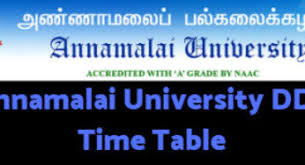 We have to provided below anna university admit card 2021 download link for semester exam. Annamalai University Dde Time Table 2021 Ba Bsc 1 2 3 4 5 6th Sem Date Sheet Golden Era Education