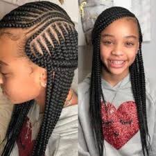 Braids Hairstyle For Black Girls Kids Braided Hairstyles African Braids Hairstyles Black Kids Hairstyles