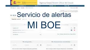 Boletín oficial de la república argentina. Servicio De Alertas Mi Boe Agencia Estatal Boletin Oficial Del Estado Youtube