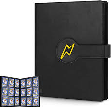 These trading card sleeves are designed to fit baseball cards and other kinds of trading cards. Amazon Com Blummy Card Holder Book Carrying Case Compatible With Pm Trading Cards Holder Album Binder Compatible With 22 Premium 18 Pocket Pages 396 Cards Black Toys Games