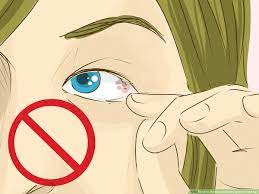 How to get something out of your upper eyelid when something is stuck under your upper eyelid, gently stretch the upper eyelid over the lower lid, then rotate your eyes to try and dislodge the debris. 3 Ways To Remove Something From Your Eye Wikihow
