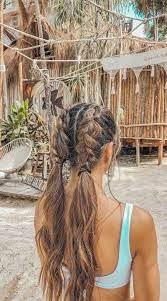 Hairstyles Videos Summer Hairstyles Braided Hairstyle Cute Braids Ponytail Summer Hairstyles Braids Easy Hairstyles F Hair Styles Long Hair Styles Perfect Hair