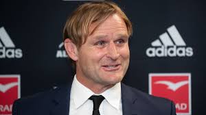 All Blacks coach Scott Robertson watches New Zealand's oldest schoolboy  rugby tournament