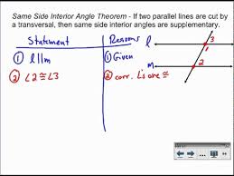 Same side interior angles in real life | delightful to be able to my own blog site, in this particular time period i am going to demonstrate concerning same side interior angles in real life. Same Side Interior Angles Proof Youtube
