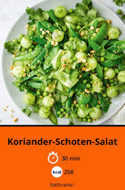 Koriander Schoten Salat Rezept Salat Koriander Essen Und Trinken