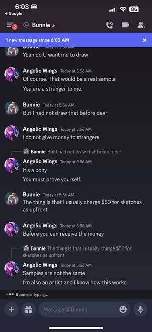 Art Commission Scam