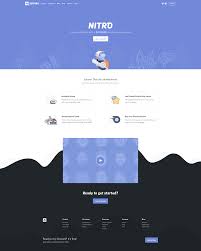 Nitro Full Dribbble Nitro Subscription Web Design