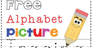 I often see kids learning the alphabet through songs and videos which is a great way to make learning fun. Free Alphabet Picture Tracing Printables Totschooling Toddler Preschool Kindergarten Educational Printables