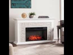 Southern enterprises merrimack corner convertible faux stone electric fireplace. Southern Enterprises Canyon Heights 60 Inch Electric Fireplace Mantel Package White W Rustic White Faux Stone Fe9021 Bbqguys