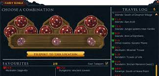 You only need to complete the quest up to a point to unlock the ability to . Tip Fairy Rings Sal S Realm Of Runescape