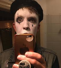 This #sadclown is getting ready for a wet and wild Fusion festival. See you  at the Seebuhne! #frivolous #festival #fashionstyle #liveauthentic  #deepminimal #jazz #circuseverydamnday #eccentric #serenade  #liveelectronicmusic