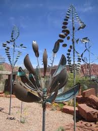 George steel, our commitment to producing quality, delivering excellence, and providing service has become more than just a motto. Wind Sculptures By Lyman Whitaker At Coyote Gulch Art Village Kayenta Utah Near St George Wind Art Metal Tree Wall Art Wind Sculptures