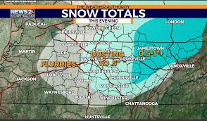 Chattanooga has been recognized by outdoor magazine on two occasions as the best place to live. Snow Falling Across Tennessee Accumulations Possible With Highest Amounts East Wkrn News 2