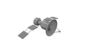 Satellite Royalty Free 3d Model Preview No 1 3d Model Model Accessories