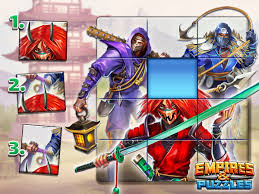 Completing a stage for the first rewards . Empires Puzzles Home Facebook