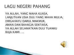 Lirik lagu joget pahang melenggang hai. Lagu Lagu Perhimpunan