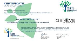 Geneve Aeroport A Twitter Geneva Airport Renewals Its Aca 3 Carbon Certification And Maintains Its Place In The Club Of Exemplary Airports In Terms Of Carbon Compensation Https T Co Epj2kfm6q7 Climatechange Airport Certification Https T Co