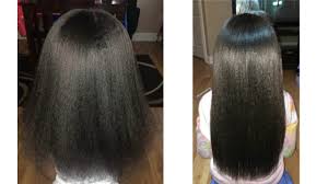 For instance, a silk press acts as a modern tool that involves pressing and cooling to give the hair a relaxed appearance while a flat iron produces a flattened natural hair. Blow Out Flat Iron Routine Kids Natural Haircare Video Black Hair Information