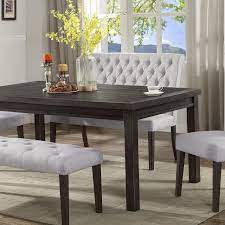 The client asked whether we could use any of their old dining furniture in this new home. Crown Mark Palmer Dining Upholstered High Back Dining Bench With Button Tufting Wayside Furniture Dining Benches