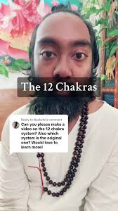 Replying to @Nezkoto The 12 Chakras (image credits: Carmen Melton, Adina  Nani) One of the earliest references to chakras as energy centers appears  in the Vijnana-Bhairava-Tantra from around the 8th or ...