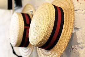 Straw Boater Hats For Punting On The River Boater Hat Boater Straw Boater