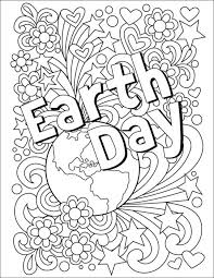 Coloring is essential to the overall development of a child. Earth Day Coloring Page Art Projects For Kids