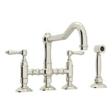 How do you install a two handle delta faucet? Double Handle Kitchen Faucets At Faucet Com