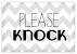 Please Knock Clipart