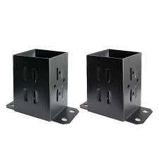 2500mm l x 500mm h timber lattice needs to be installed to rear of eastern boundary fence. Adler Fence Post Base Brackets Heavy Duty Steel Powder Coated Anchor Support Use For 4x4 Wood 11 X 4 3 X 6 Black Buy Online In Cook Islands At Desertcart 185618209