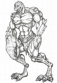 Claw Full Motu Por Jorge Hernandez Humanoid Sketch Art Claws