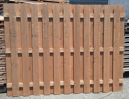 A shadow box fence has spaces between. Pin On Garden Fences