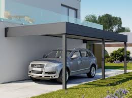 Carport Design En Aluminium Adosse Talis 8 X 3 5 M Carport Ideeen Huis En Tuin Overdekt Terras