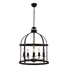 Besli Kahverengi Kafes Halat Detayli Modern Sarkit Avize 1367 72 05 Avize Avizeler Modern