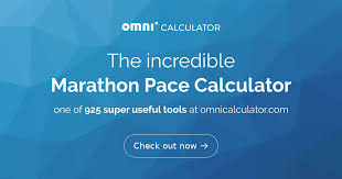 Marathon Pace Calculator Omni