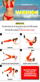 How To Get A Flat Stomach - 4 Week Abs Workout Challenge And Exercise Videos