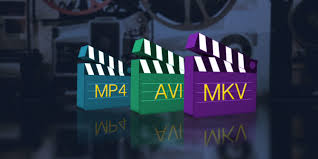 avi mkv or mp4 video filetypes explained and compared