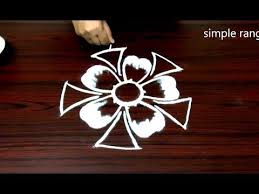 Simple Flower Kolam Designs Without Dots Latest Rangoli Designs 2017 Easy Muggulu Youtube In 2020 Kolam Designs Free Hand Rangoli Design Rangoli Designs Images