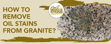 Maybe you would like to learn more about one of these? How To Remove Oil Stains From Granite Detailed Answer