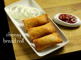 Cheesy Bread Roll Recipe Veg Stuffed Bread Roll Recipe Recipe Cooking Recipes Desserts Recipes Cheesy Bread