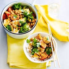 Broccoli Chickpea And Tofu Curry Healthy Recipe Ww Australia Recipe Tofu Curry Vegetarian Recipes Dinner Healthy Vegetarian Recipes Healthy