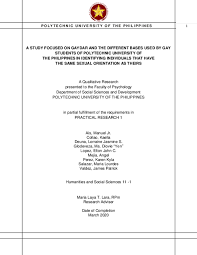 Example papers on qualitative and quantitative subjects may offer insight on what to write. Polytechnic University Of The Philippines Research Papers Academia Edu