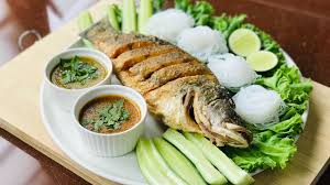 May 21, 2020 may 21, 2020. Miang Pla Pao Fried Fish Salad Thai Sos Youtube