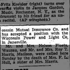 Janesville Weekly Gazette from Janesville, Wisconsin