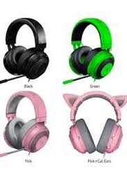 Razer Kraken Gaming Headset 2019 Lightweight Aluminum Frame Retractable Noise Cancelling Mic For Pc Xbox Ps4 Ninte Gaming Headset Best Headphones Razer