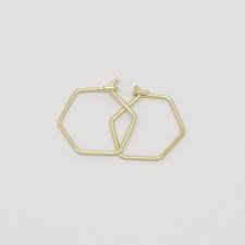 Fejn Jewelry Creole Hexagon Selekkt Com Hollywoodstars, wie beyonce oder alicia keys, haben die.