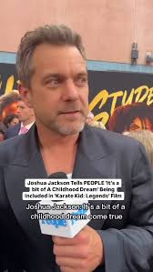 #JoshuaJackson is excited about being a part of the new #KarateKid film,  ‘Karate Kid: Legends,’ stating, “It’s a bit of a childhood dream.”