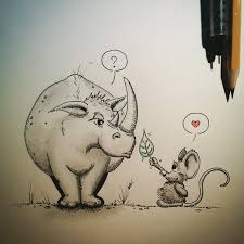 Apredart Instagram Photo Yooying Mouse Drawing Cute Drawings Weird Drawings