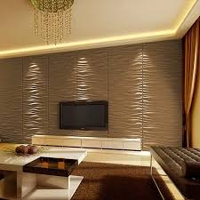 Art3d Wave Design Iv 24 6 In X 31 5 In Plant Fiber 3d Wall Panel 6 Pack Walmart Com Vinyl Wall Panels Wall Paneling 3d Wall Panels